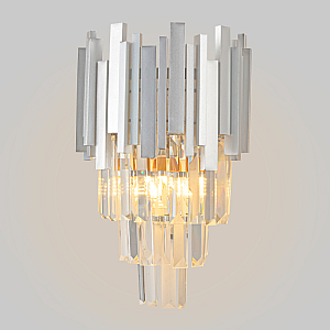 Настенный светильник Natali Kovaltseva VERTIGO 81440/1W SILVER