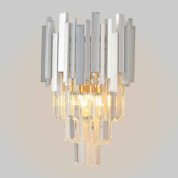 Настенный светильник Natali Kovaltseva VERTIGO 81440/1W SILVER
