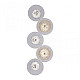 Настенный светильник Arte Milano 5.1252B.D250.H600.LED Ni