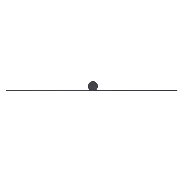 Настенный светильник Nowodvorski Spin Led M Black 10370