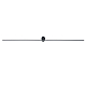 Настенный светильник Nowodvorski Spin Led L Black 10371