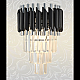 Настенный светильник Natali Kovaltseva DARIAN 76017/2W CHROME BLACK
