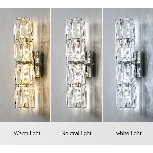 Настенный светильник Delight Collection Wall lamp A06W/4 silver/clear