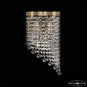 Настенный светильник Bohemia Ivele Crystal 83401BR/18IV-34 G Balls
