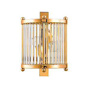 Настенный светильник Crystal Lux Tadeo TADEO AP2 GOLD/TRANSPARENTE