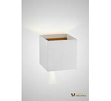 Настенный светильник AM Group AM113-2X5W WH+GL