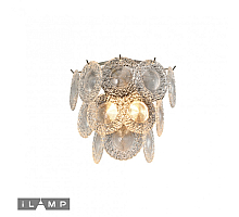 Настенный светильник iLamp Rockfeller W2549-2 Nickel