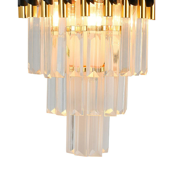 Настенный светильник Natali Kovaltseva Darian 76017/2W Gold Black