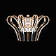 Настенный светильник Delight Collection Calligo 4424-270 ti-gold/amber