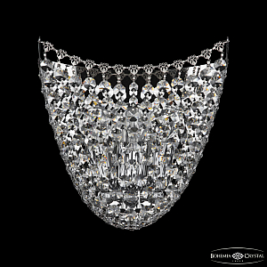 Настенный светильник Bohemia Ivele Crystal 77071B/22 Ni