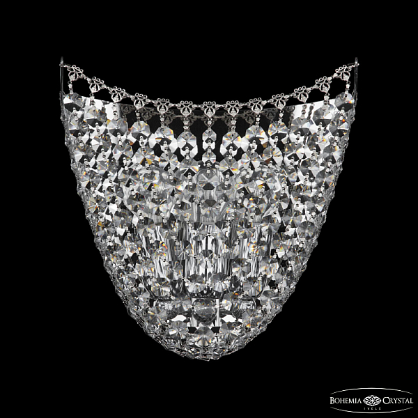 Настенный светильник Bohemia Ivele Crystal 77071B/22 Ni