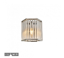Настенный светильник iLamp Rich W9509-1 Nickel