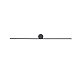 Настенный светильник Nowodvorski Spin Led S Black 10620