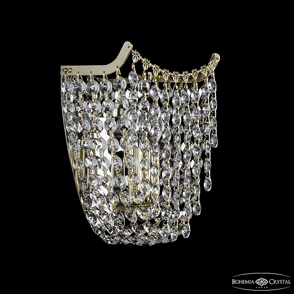 Настенный светильник Bohemia Ivele Crystal 77081B/16 G
