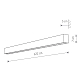 Настенный светильник Nowodvorski Straight Wall Led L 7566