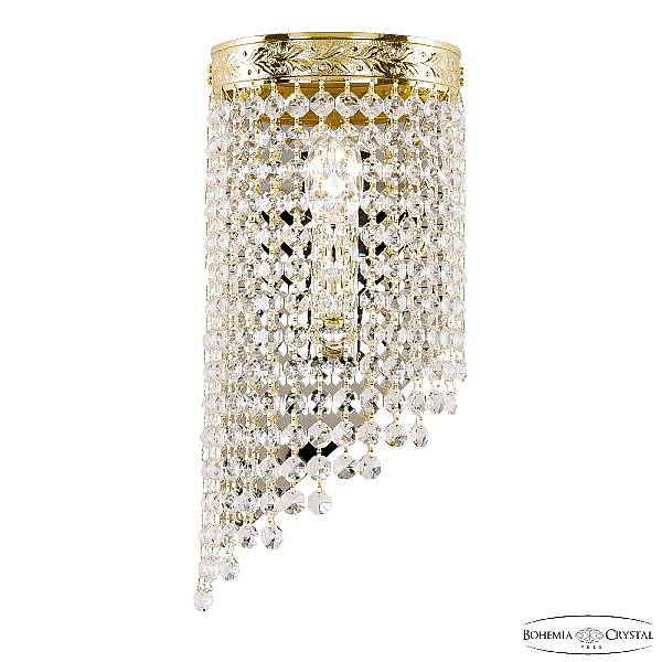Настенный светильник Bohemia Ivele Crystal 83401BL/15IV-33 G R