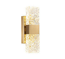 Настенный светильник DeLight Collection Wall lamp 88068W gold/clear