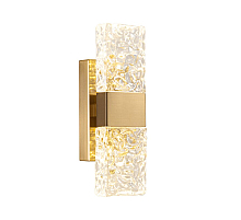 Настенный светильник DeLight Collection Wall lamp 88068W gold/clear