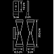 Настенный светильник Lightstar Punto 807627