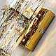 Настенный светильник Delight Collection Wall lamp A06W/4 gold/clear