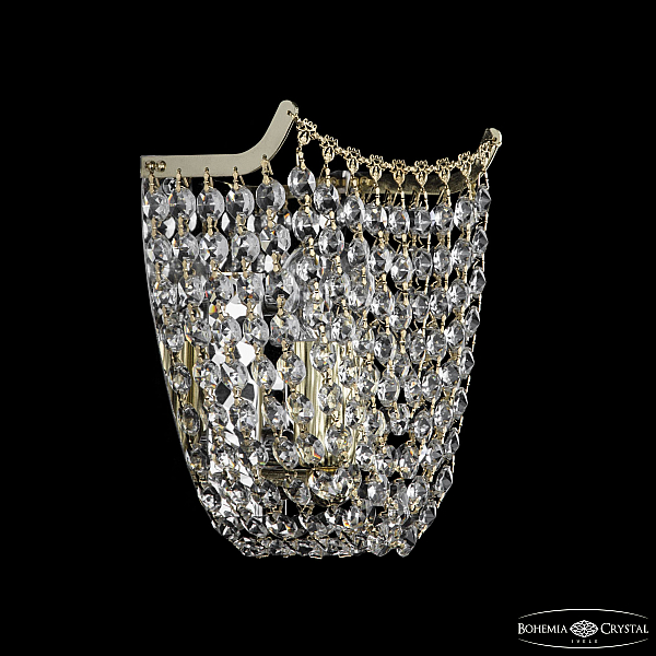 Настенный светильник Bohemia Ivele Crystal 77071B/16 G