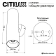 Настенный светилтник Citilux Axel CL512322