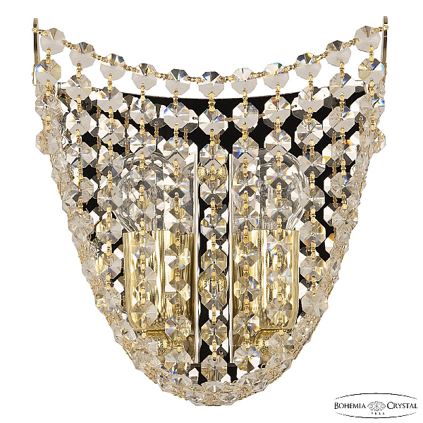 Настенный светильник Bohemia Ivele Crystal 778B/19 G