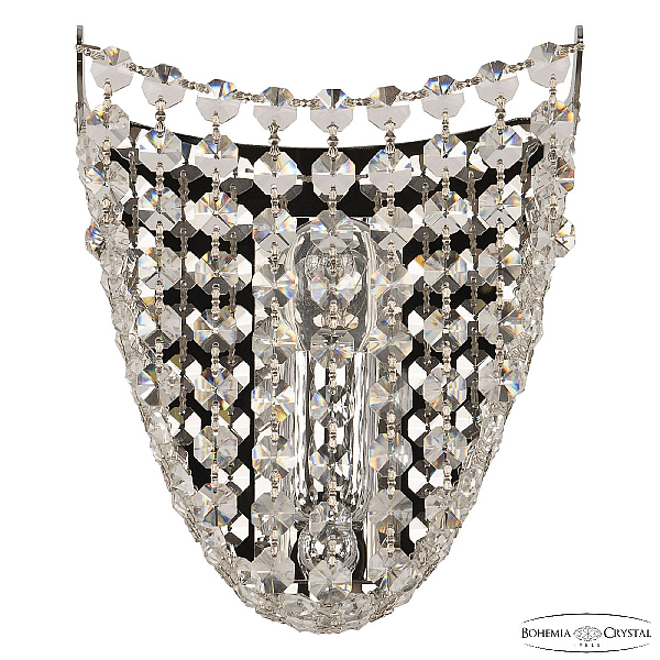 Настенный светильник Bohemia Ivele Crystal 778B/16 Ni