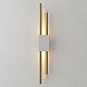 Бра Crystal Lux CARTA AP6W LED WHITE/BRASS