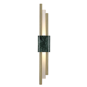 Настенный светильник Crystal Lux CARTA AP6W LED GREEN/BRASS