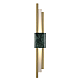 Настенный светодиодный светильник Crystal Lux CARTA AP6W LED GREEN/BRASS