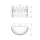 Настенный светильник Bogates Marvel 437/1 Strotskis a068001