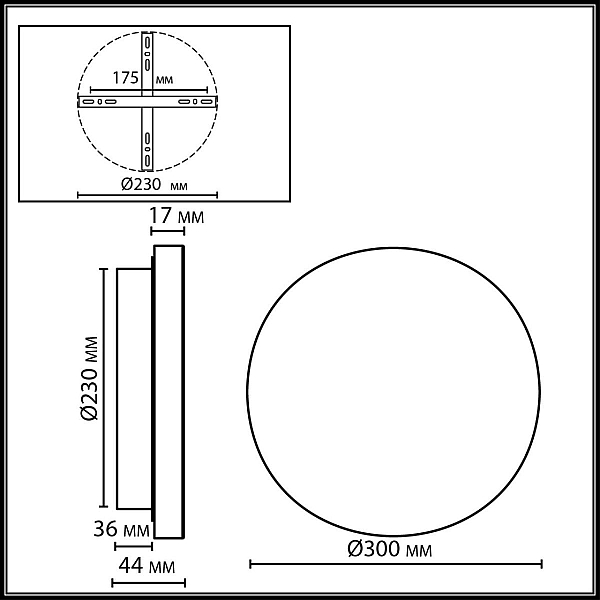 Настенный светильник ODEON LIGHT ECODESIGN CORK 7073/15WL