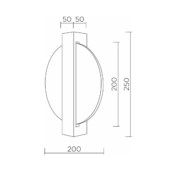 Настенный светильник LED4U L7366-2 BS Настенный светильник LED4U L7366-2 BS