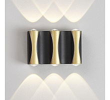 Уличный настенный светильник Crystal Lux CLT 022W3 BL-GO 4000K