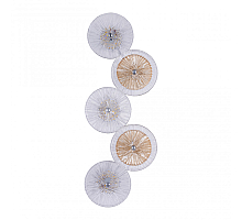 Настенный светильник Arte Milano 5.1252B.D250.H600.LED Ni