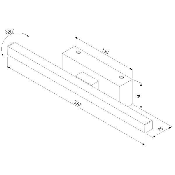 Настенный светильник Elektrostandard Rino 4690389189180 a061222
