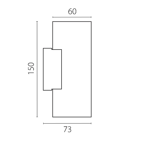 Настенный светильник Lightstar Rullo HP16 204640