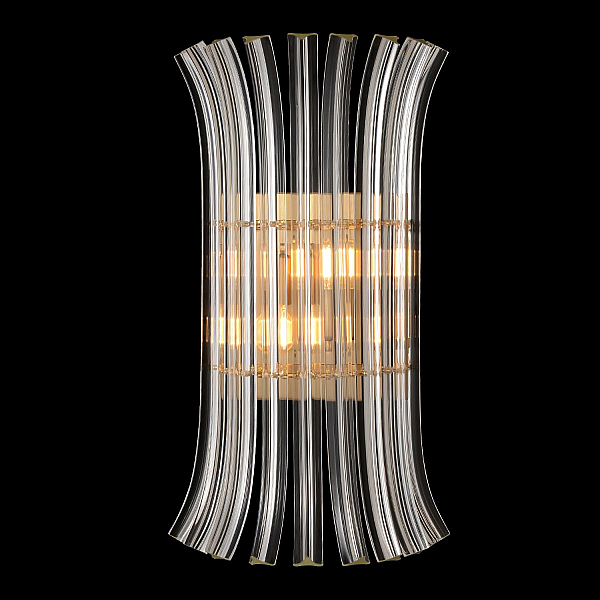 Настенный светильник Crystal Lux CASCADA AP2 BRASS