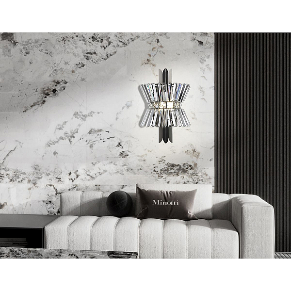 Настенный светильник с хрусталем Ambrella light High Light LH41032