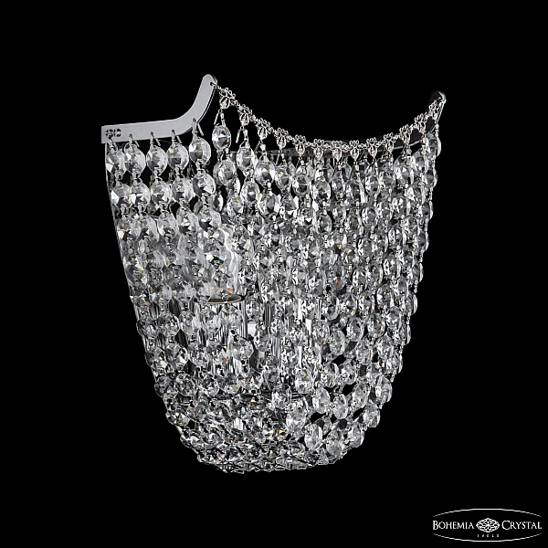 Настенный светильник Bohemia Ivele Crystal 77071B/22 Ni