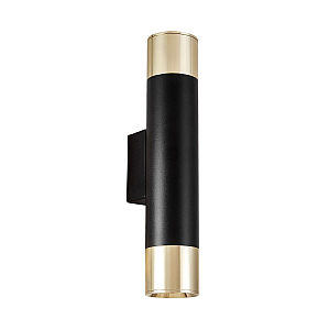 Настенный светильник Lampit Lineo LDW 1101-2 BK+GD