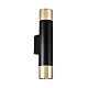 Бра Lumina Deco Tuba LDW 1101-2 BK+GD