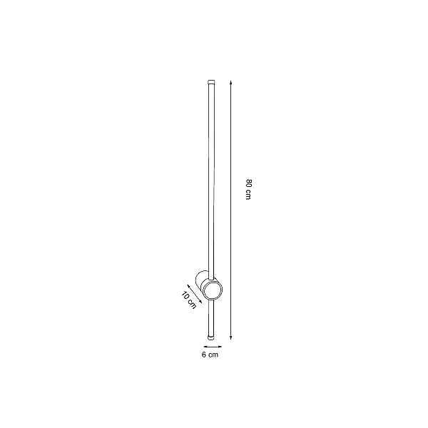 Декоративная подсветка Arte Lamp ATMOS A5409AL-1BK