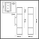 Настенный светодиодный светильник Odeon Light L-Vision Marbella 6674/12WL