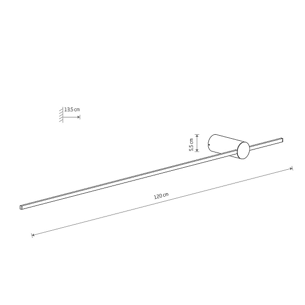 Настенный светильник Nowodvorski Saber Led Silk Olive L 11381