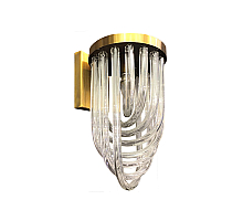 Настенный светильник Delight Collection Murano Glass A001-200 A1 brass
