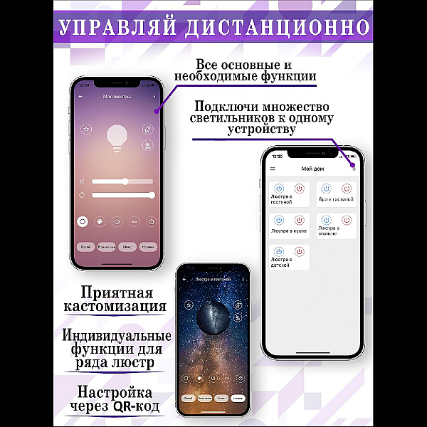 Настенный светильник Natali Kovaltseva Magic LED LAMPS 81121/1W