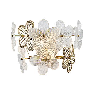 Настенный светильник Indigo Fiori 12049/2W Brass V000554