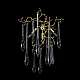 Бра Crystal Lux Reina AP3 Gold Pearl